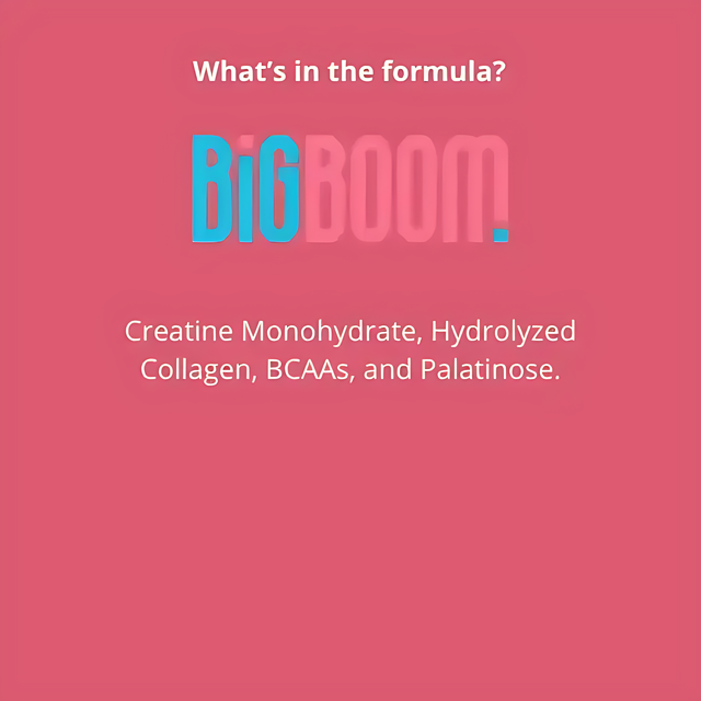 BigBoom 3-in-1 Creatine formula with collagen, BCAAs, and creatine monohydrate - Buy now at MKPBR.COM - Worldwide Shipping