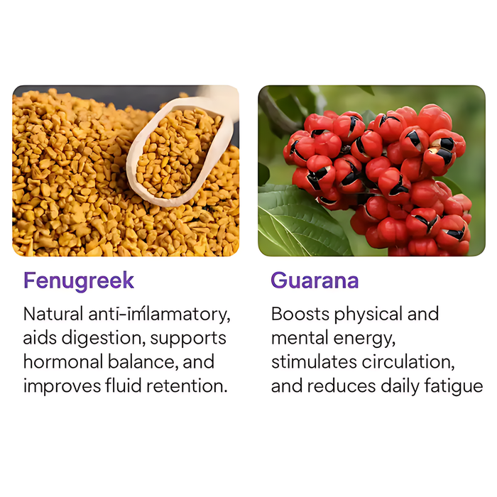 Fenugreek and Guarana in Vasiven for anti-inflammatory, hormonal support, and natural energy boost – MKPBR.COM